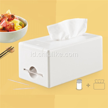 Facial Dispenser Tissue Box Cover Holder Rectangle Organizer